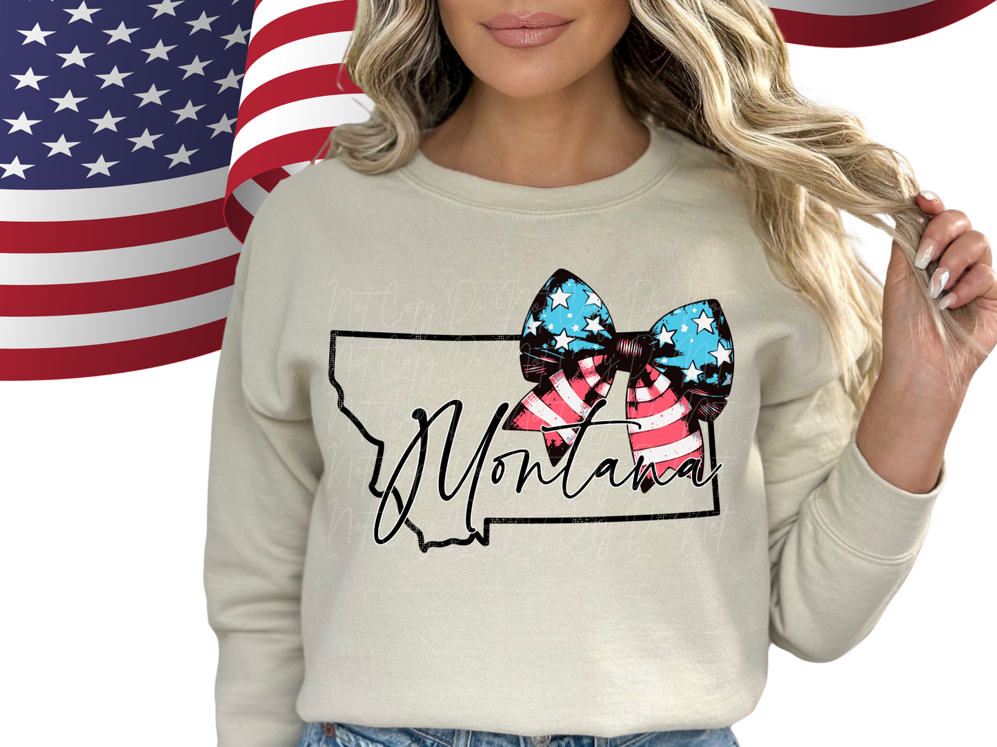 Montana State DTF Transfer - SCD1602