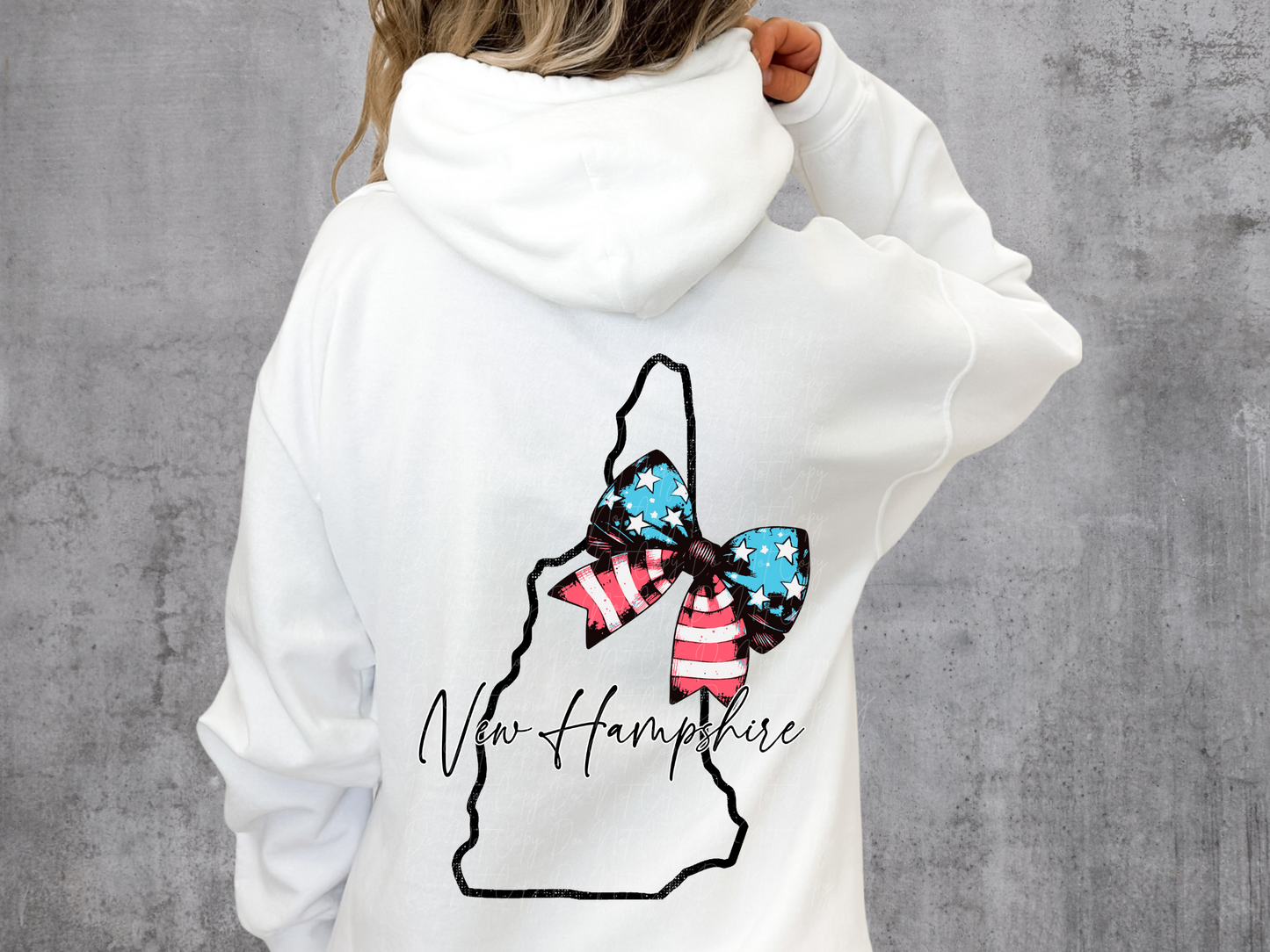 New Hampshire State DTF Transfer - SCD1605