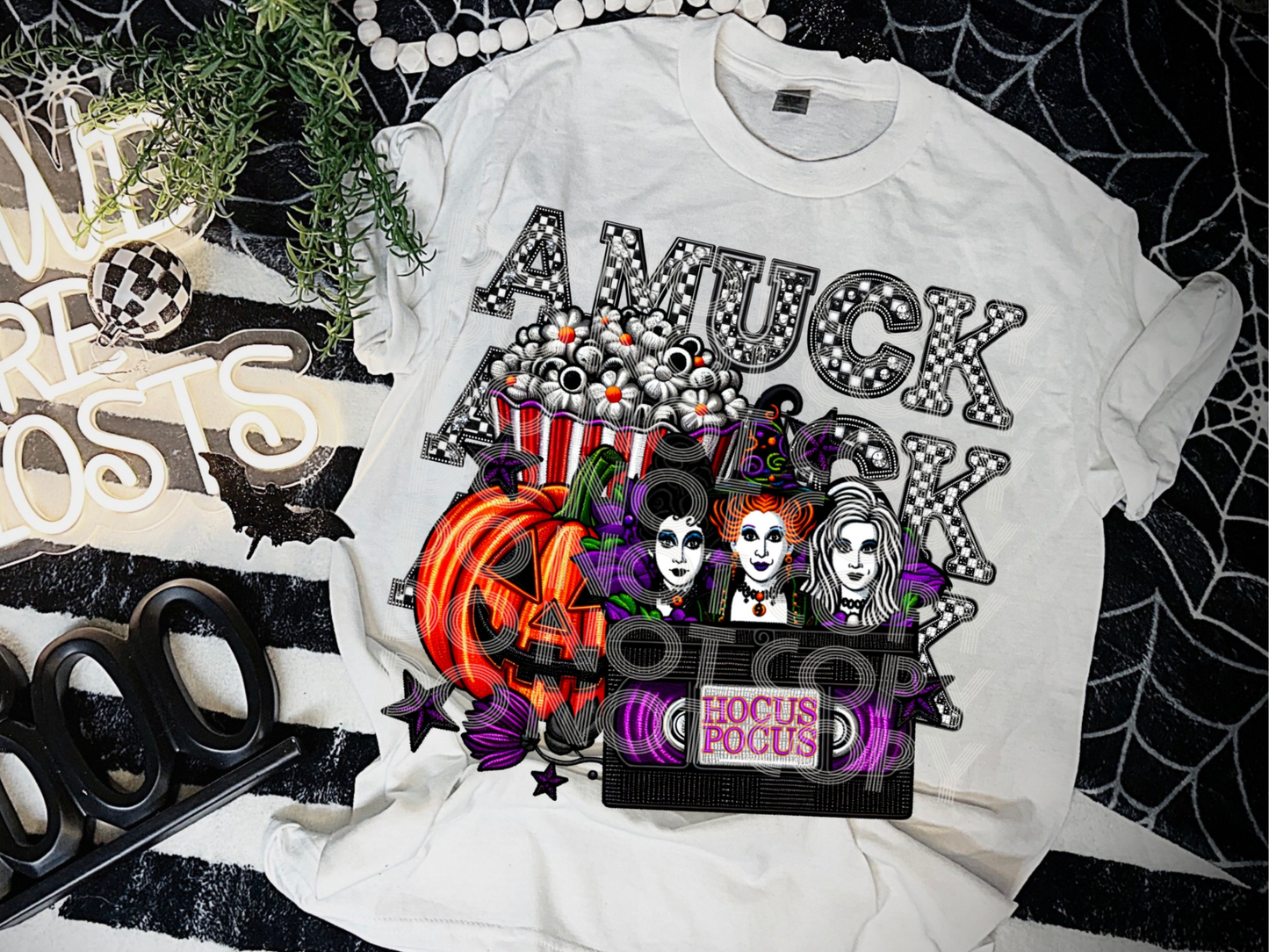 Amuck Pocus Hocus Halloween DTF Transfers - PHD1000