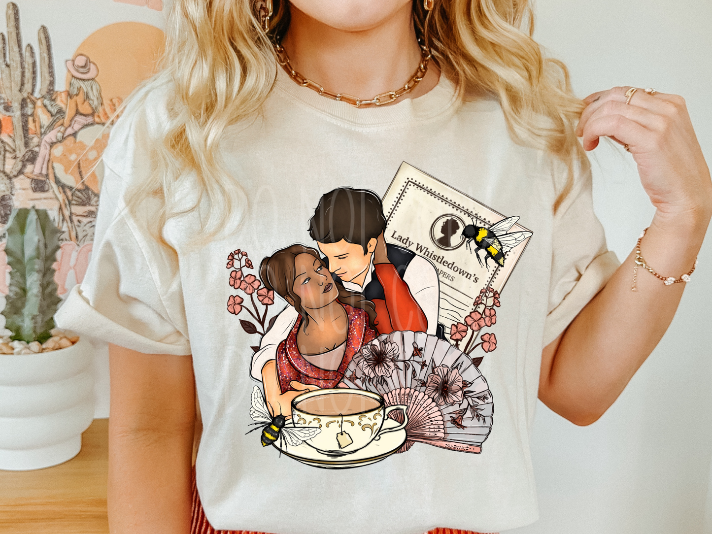 Lady Whistledowns Regency Couple Movie/TV Shows DTF Transfers - PHD1040