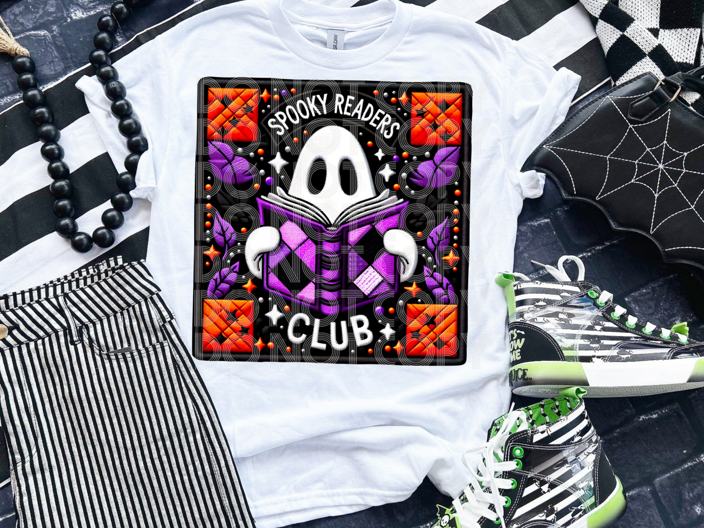 Spooky Readers Club Halloween DTF Transfers - PHD1044