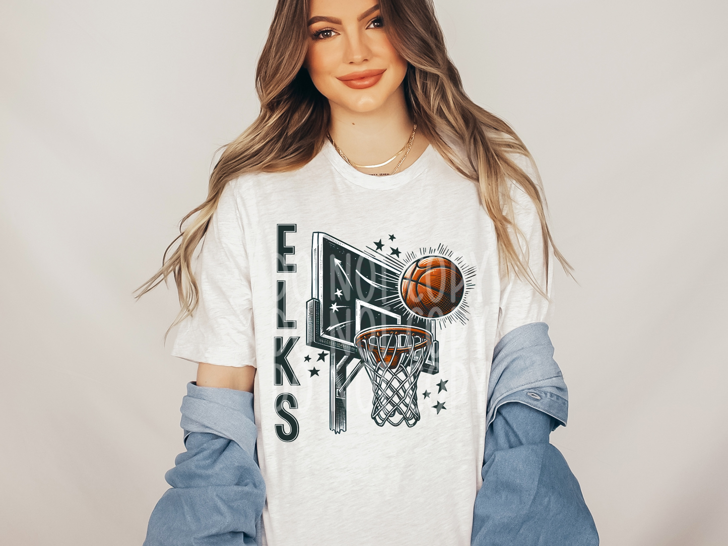 Elks Basketball Game Day DTF Transfer - PHD1262