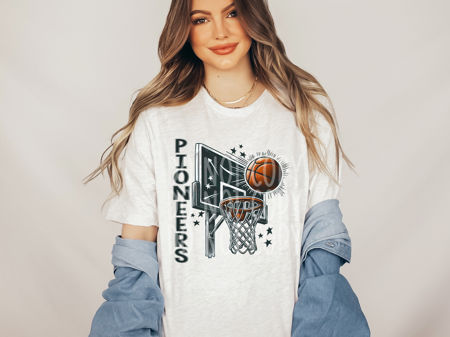 Pioneers Basketball Game Day DTF Transfer - PHD1268