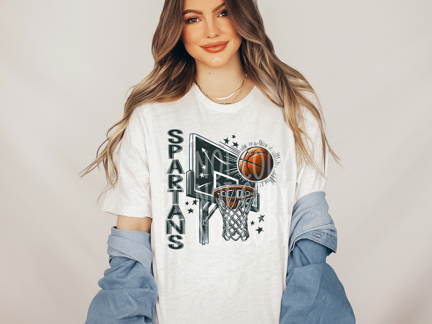 Spartans Basketball Game Day DTF Transfer - PHD1272