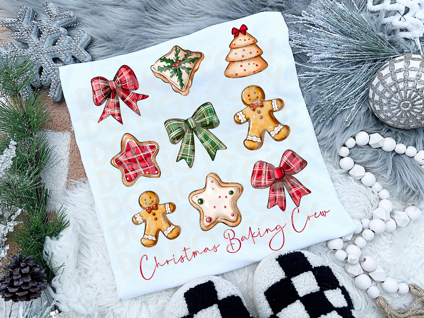 Christmas Baking Crew Christmas DTF Transfers - PHD1277