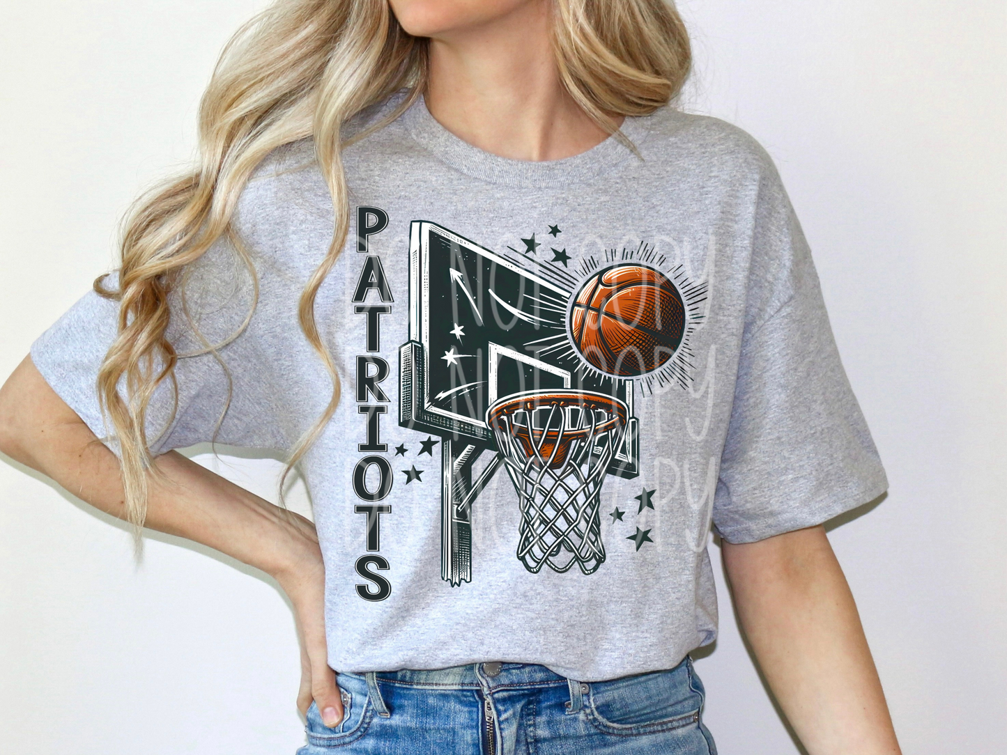 Patriots Basketball Game Day DTF Transfer - PHD1293