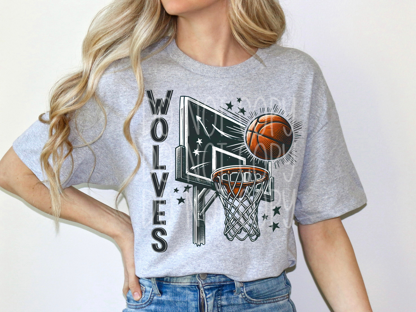 Wolves Basketball Game Day DTF Transfer - PHD1296