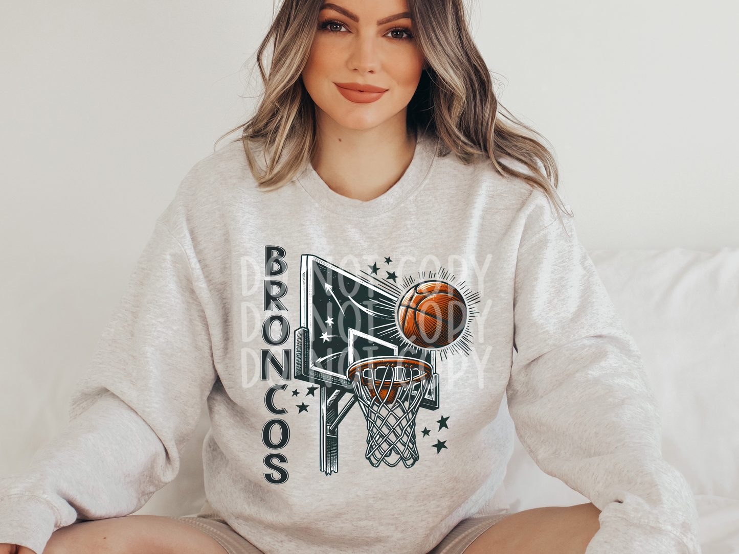 Broncos Basketball Game Day DTF Transfer - PHD1299