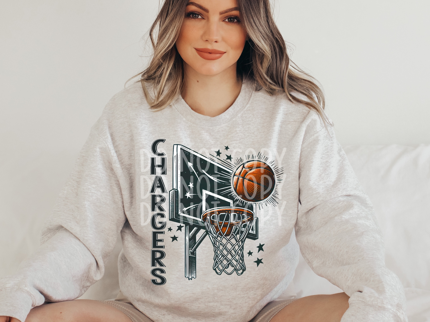 Chargers Basketball Game Day DTF Transfer - PHD1301