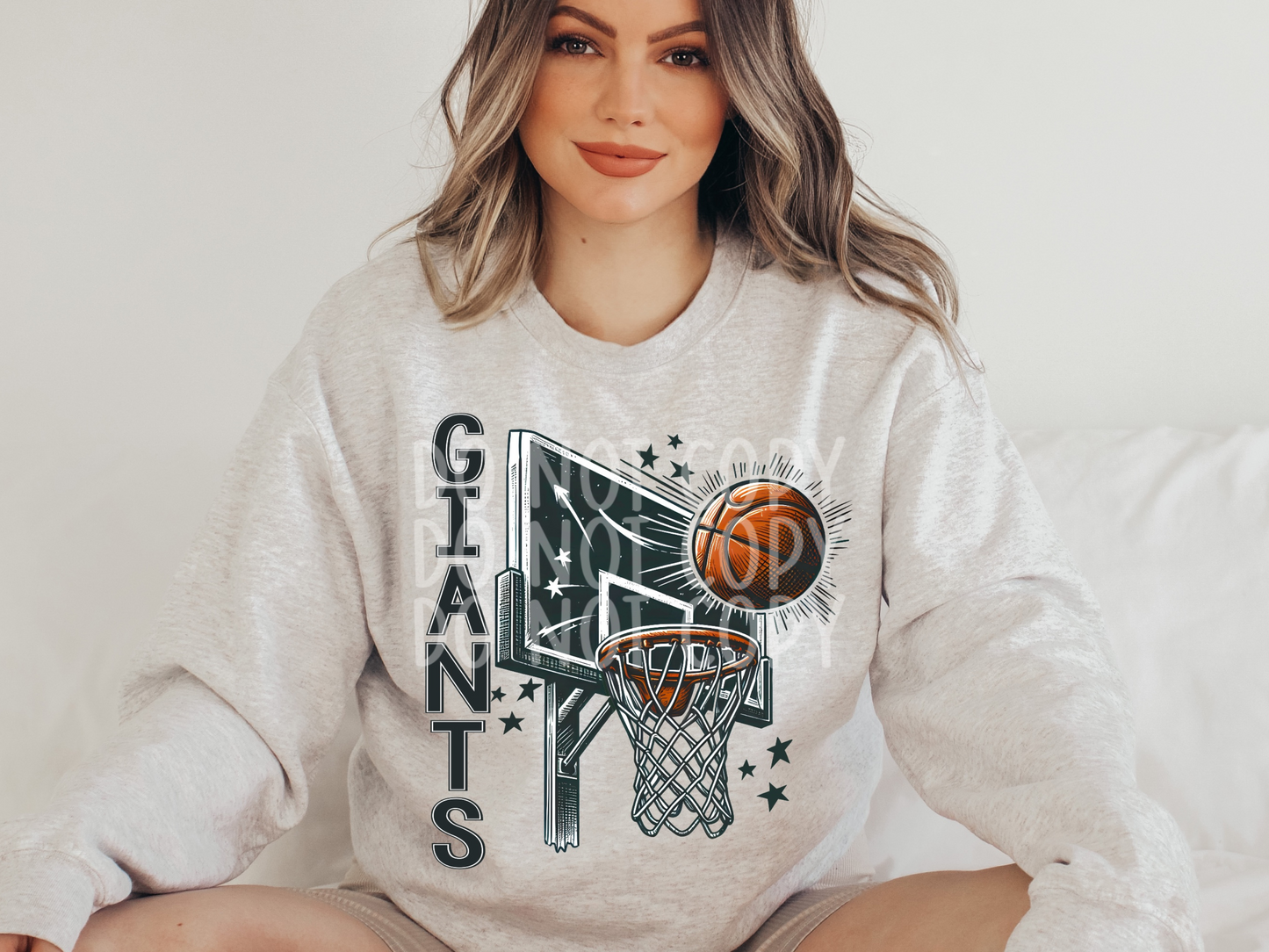 Giants Basketball Game Day DTF Transfer - PHD1305