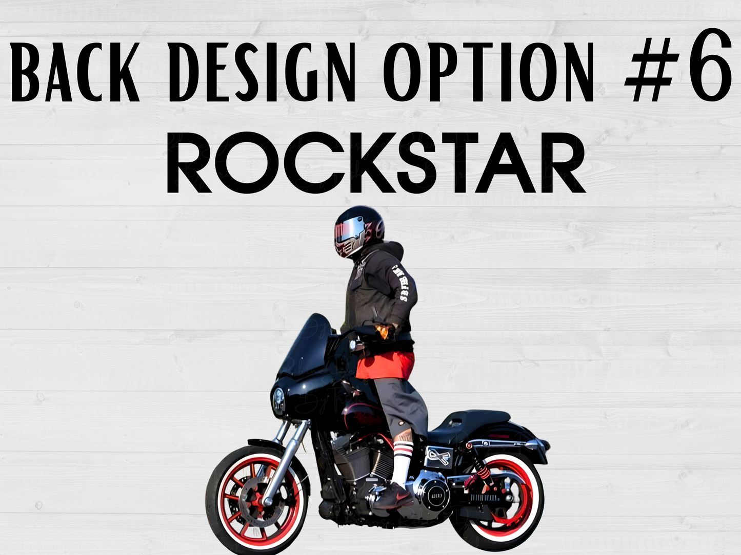 Rockstar 21 Front and Back Design Mens Tank Top
