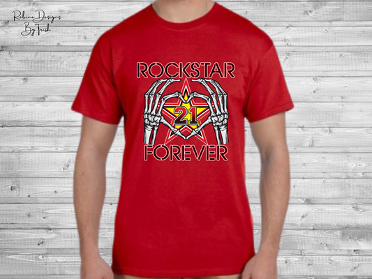 Rockstar Forever Memorial Toddler Shirt (Front Design Only)