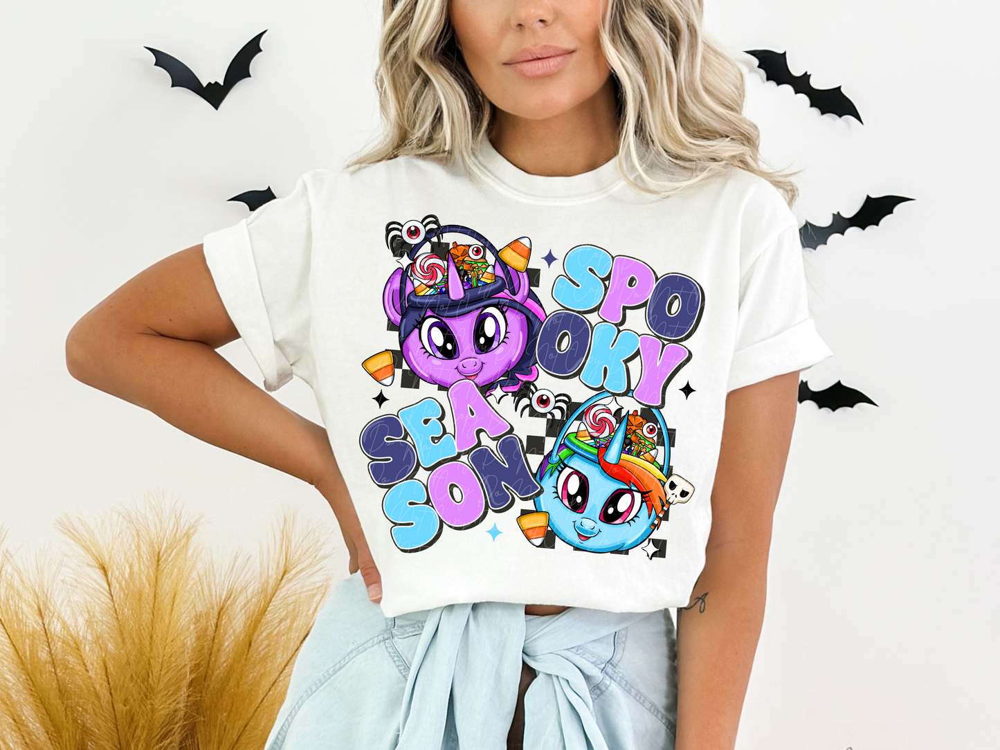 My Little Pony Spooky Season Halloween Bucket Halloween DTF Transfers - SCD1641