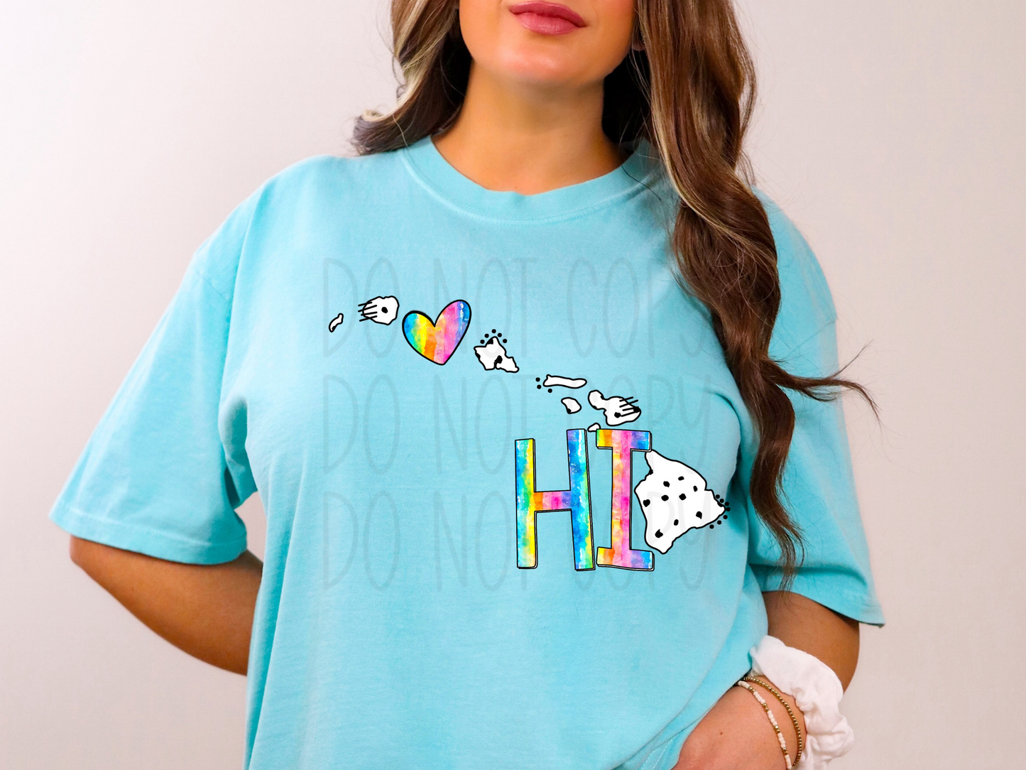 Hawaii State DTF Transfer - TED1353