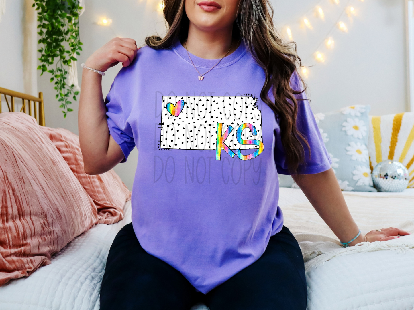 Kansas State DTF Transfer - TED1358