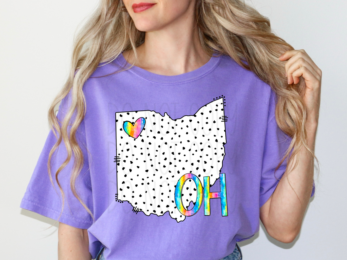 Ohio State DTF Transfer - TED1377