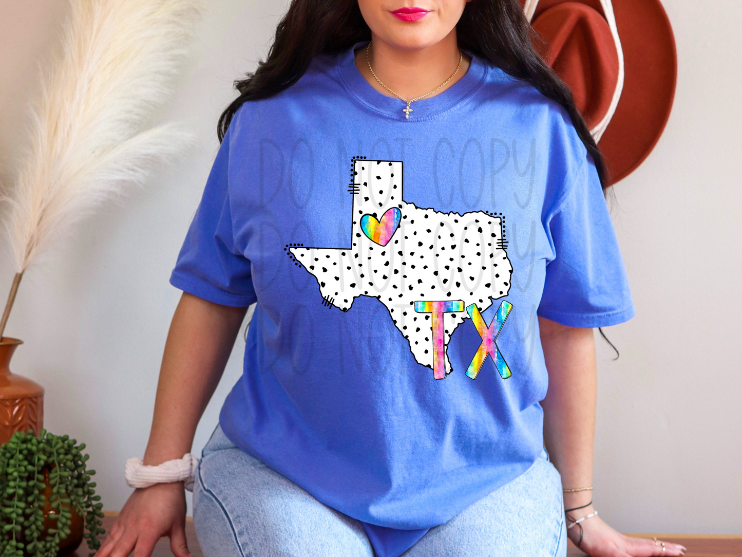 Texas State DTF Transfer - TED1385