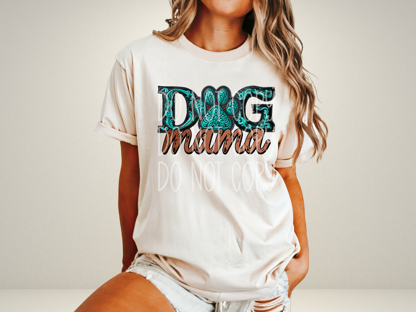 Dog Mama DTF Transfer - TED1404