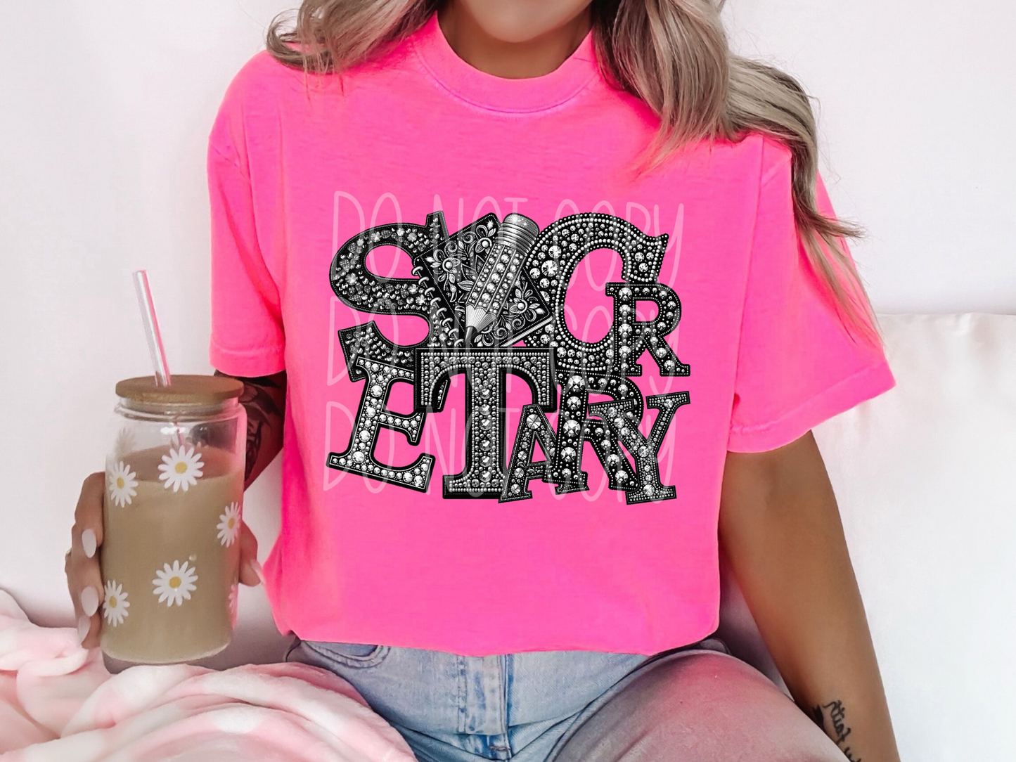 Secretary School DTF Transfer - TED1451