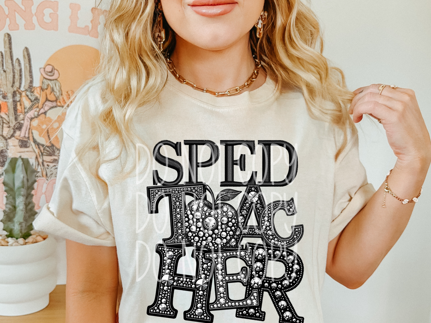 Sped Teacher School DTF Transfer - TED1453