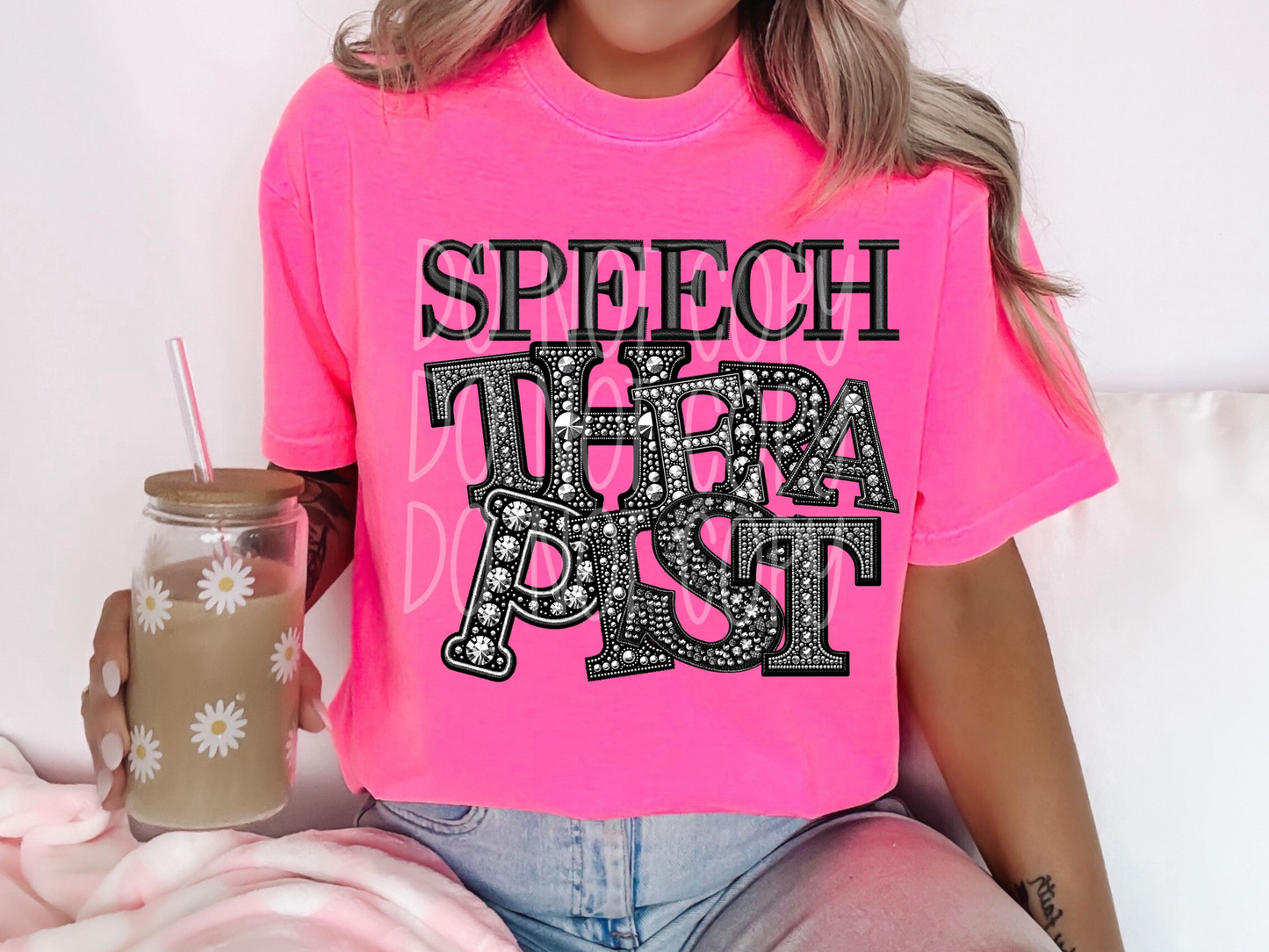 Speech Therapist School DTF Transfer - TED1454