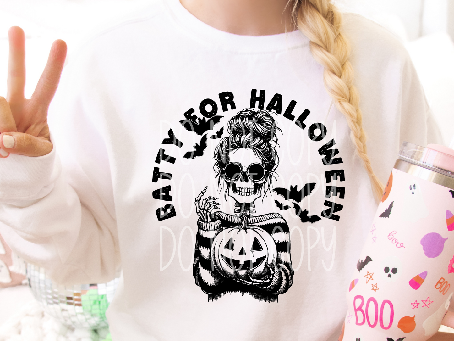 Batty For Halloween DTF Transfers - TED1754