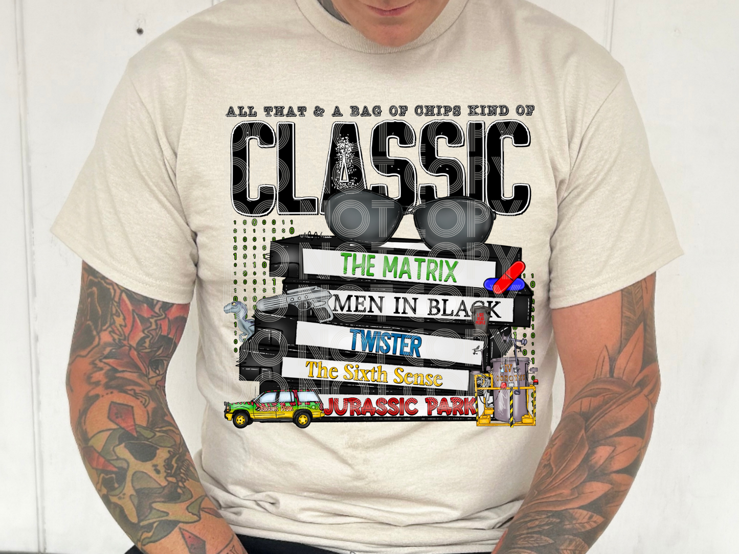 All That And A Bag Of Chips Kind Of Classic Movies/TV Shows DTF Transfers - TED1756