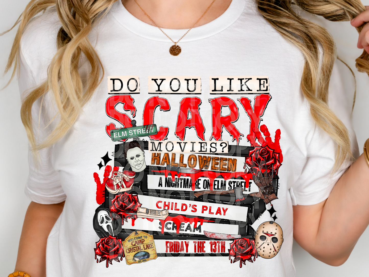 Do You Like Scary Movies Movies/TV Shows DTF Transfers - TED1758