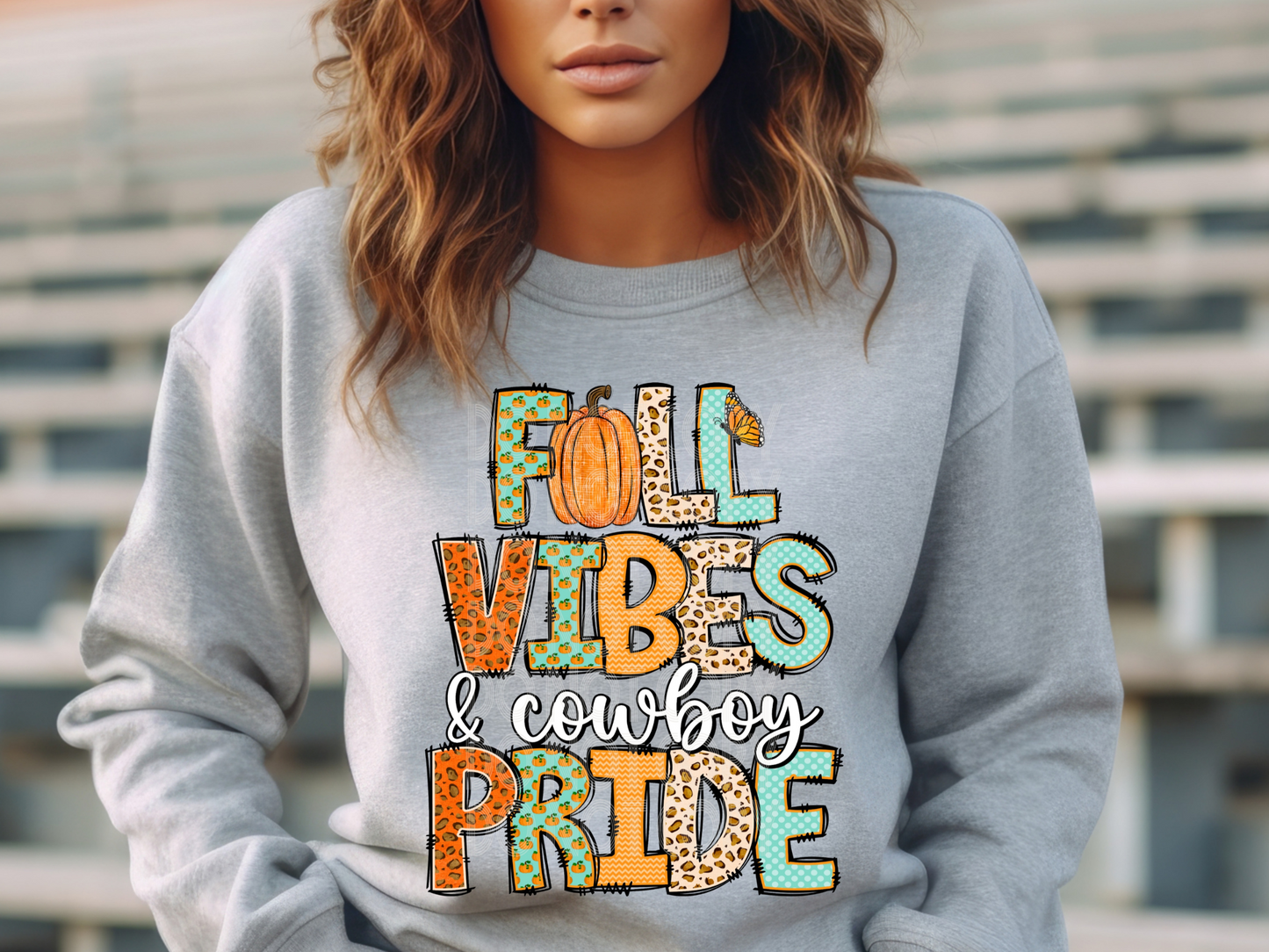 Fall Vibes & Cowboy Pride Fall DTF Transfers - TED1894