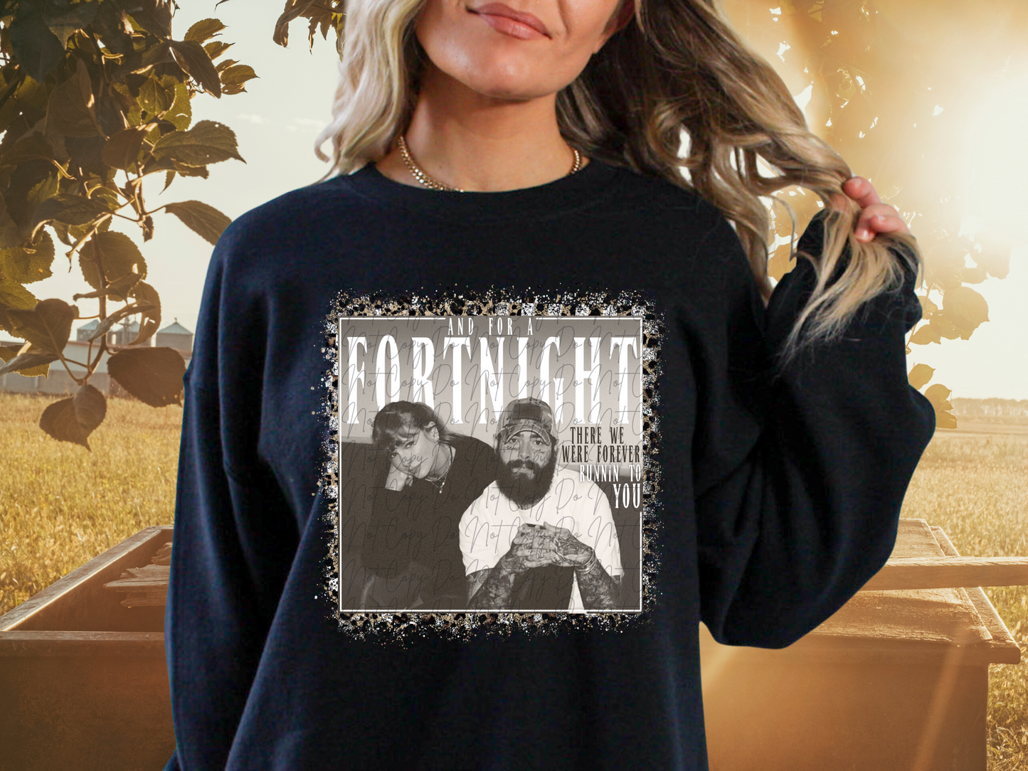 Swifties TTPD Fortnight Leopard - Swifties DTF Transfer - KPI1547