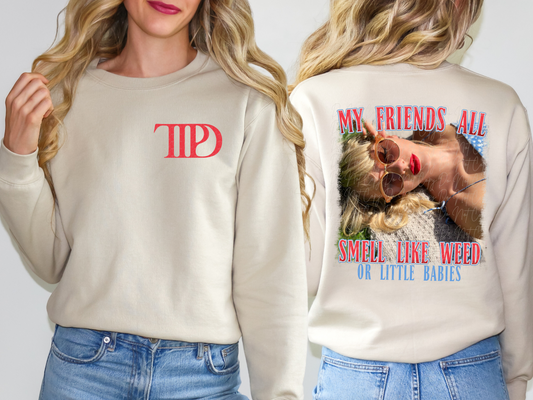 Swifties TTPD Red - Swifties DTF Transfer - KPI1550