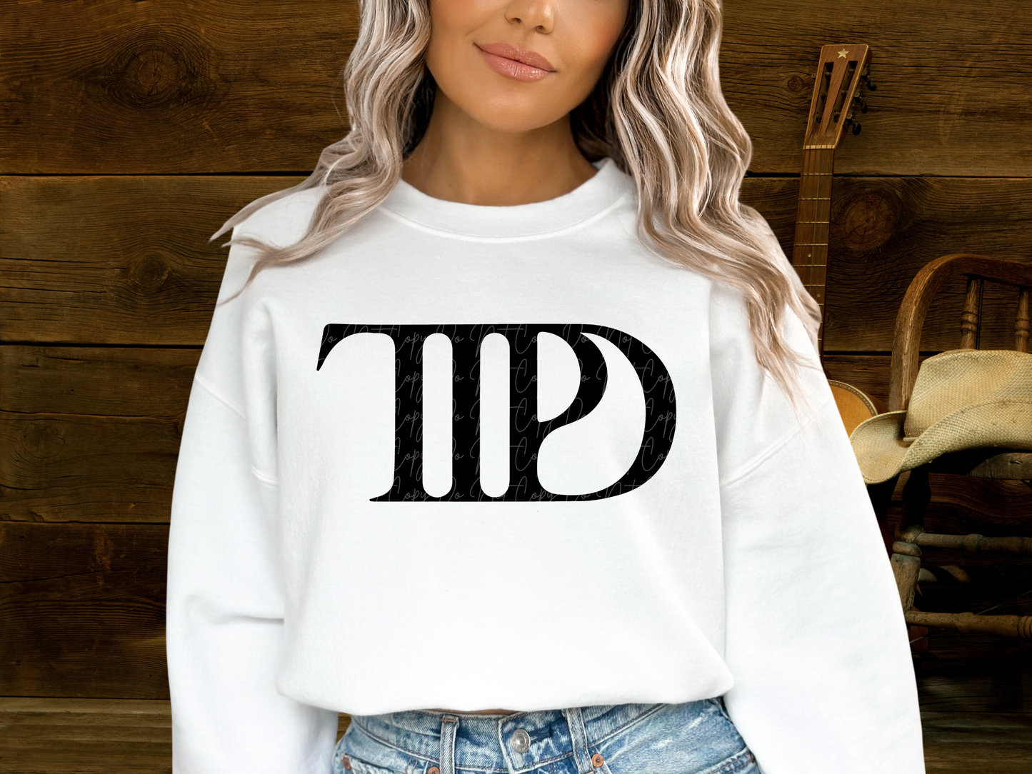 Swifties TTPD Black - Swifties DTF Transfer - KPI1553