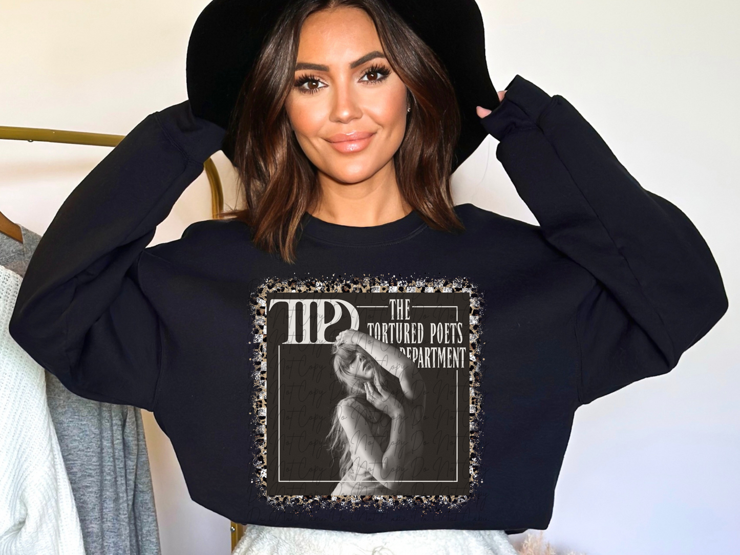 Swifties TTPD TS The Tortured Poets Department Leopard - Swifties DTF Transfer - KPI1555