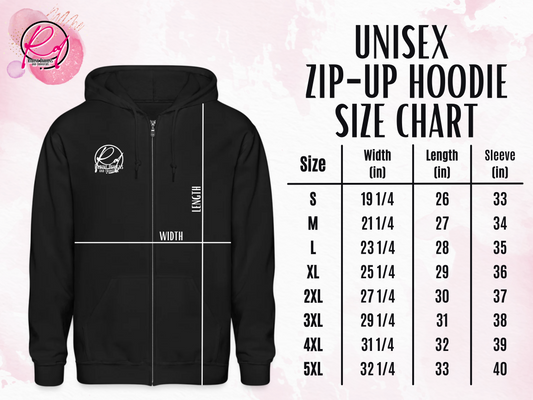 Rockstar 21 Zip-Up Grey Unisex Hoodie