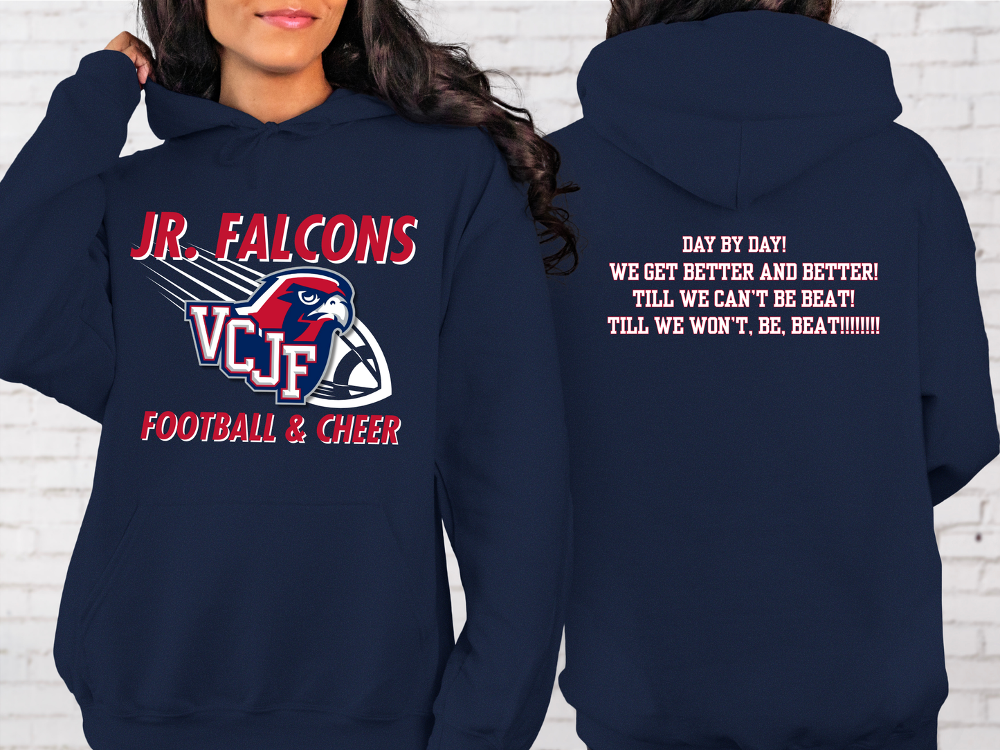 VCJF Football and Cheer Design 2 - Youth