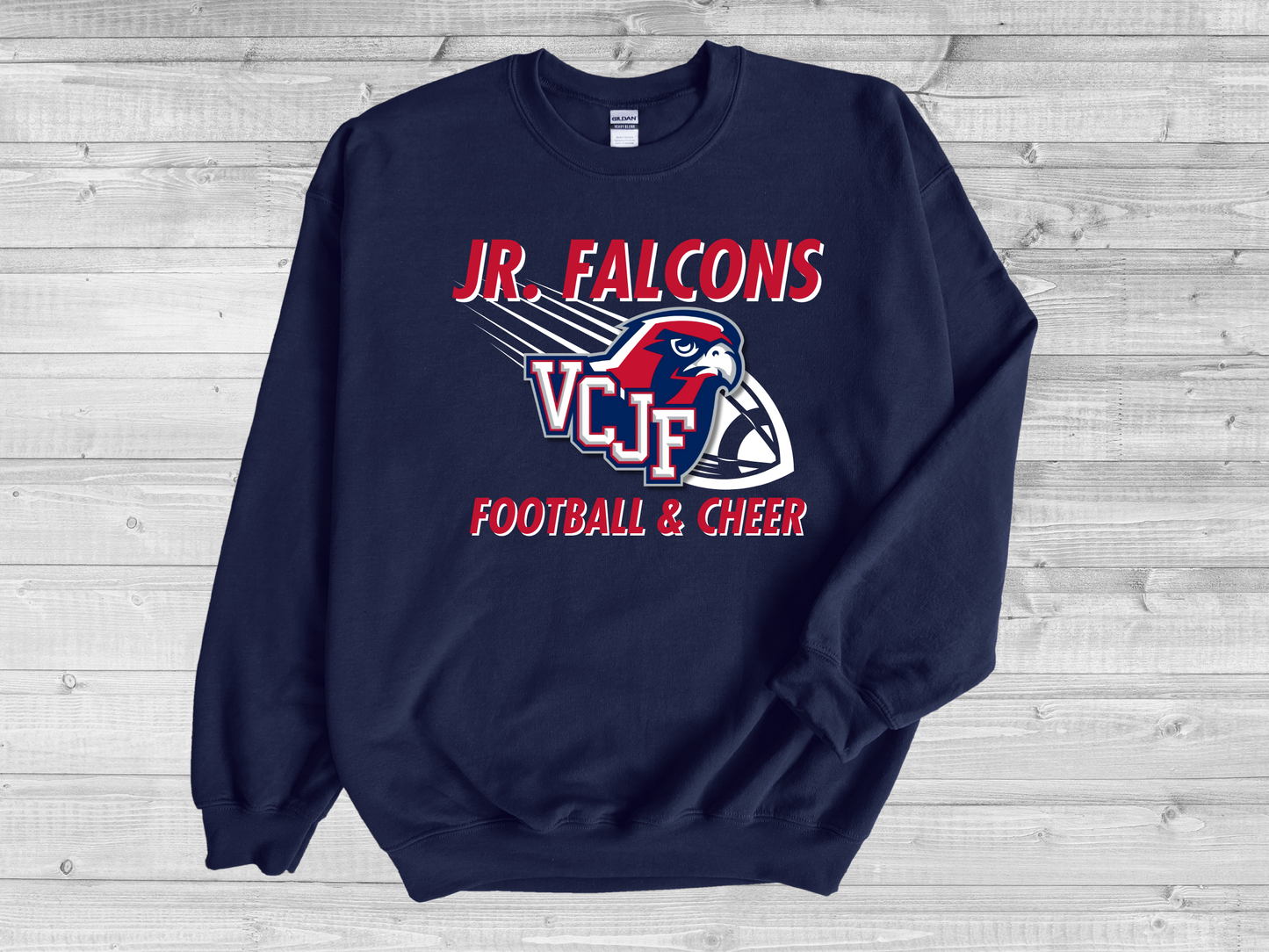 VCJF Football and Cheer Design 2 - Youth
