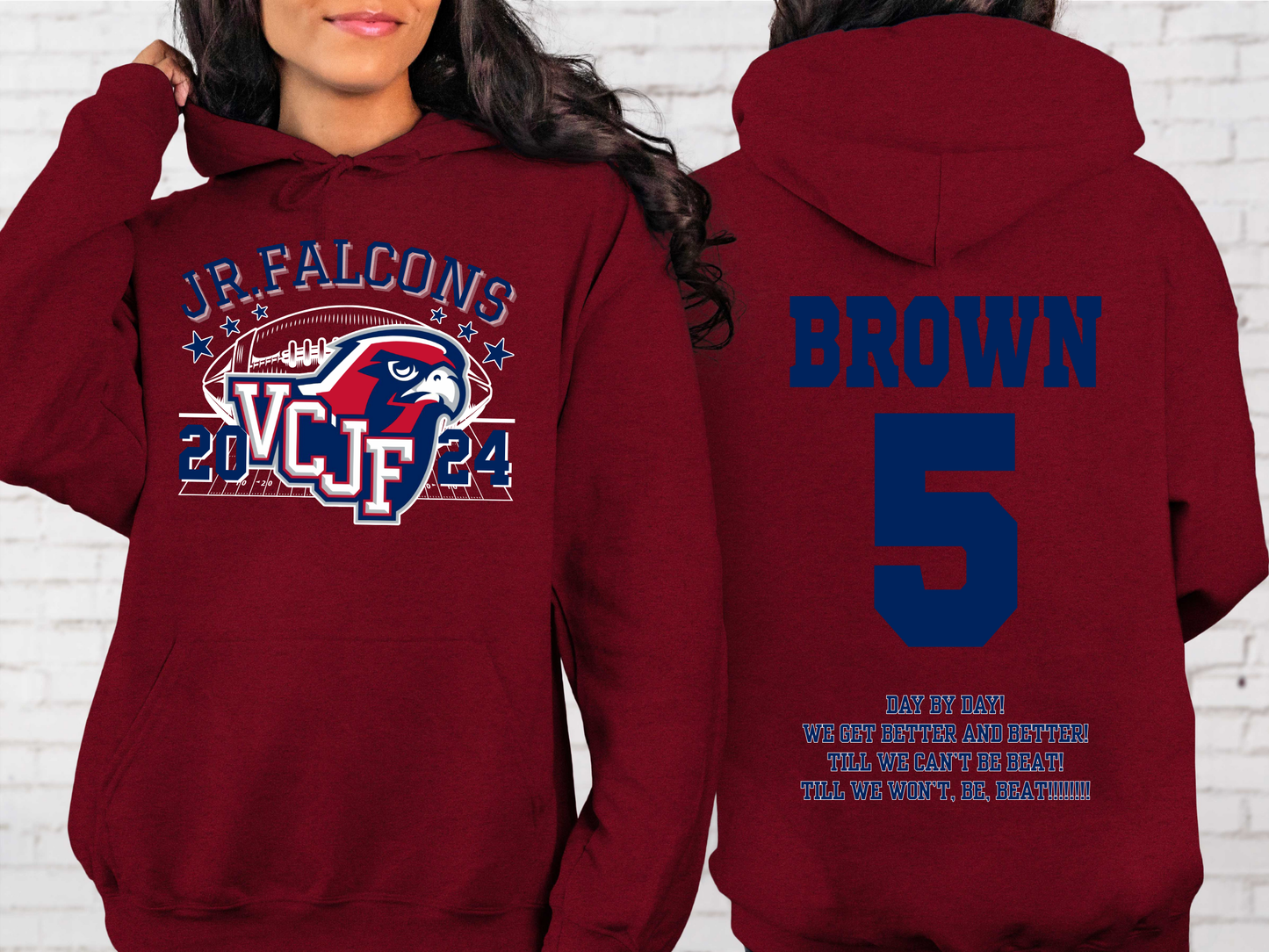 VCJF Football and Cheer Design 7 - Adult