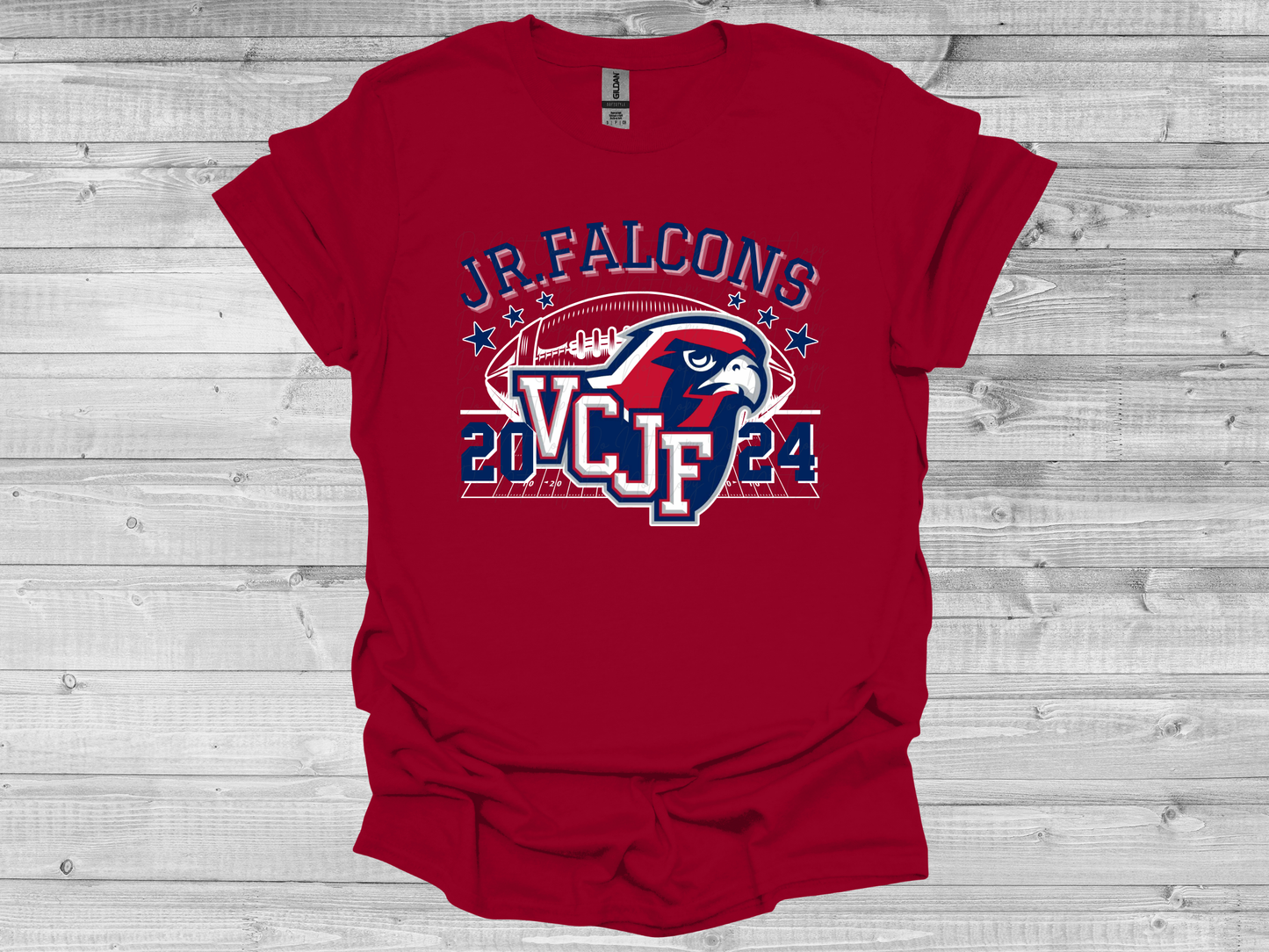 VCJF Football and Cheer Design 7 - Adult