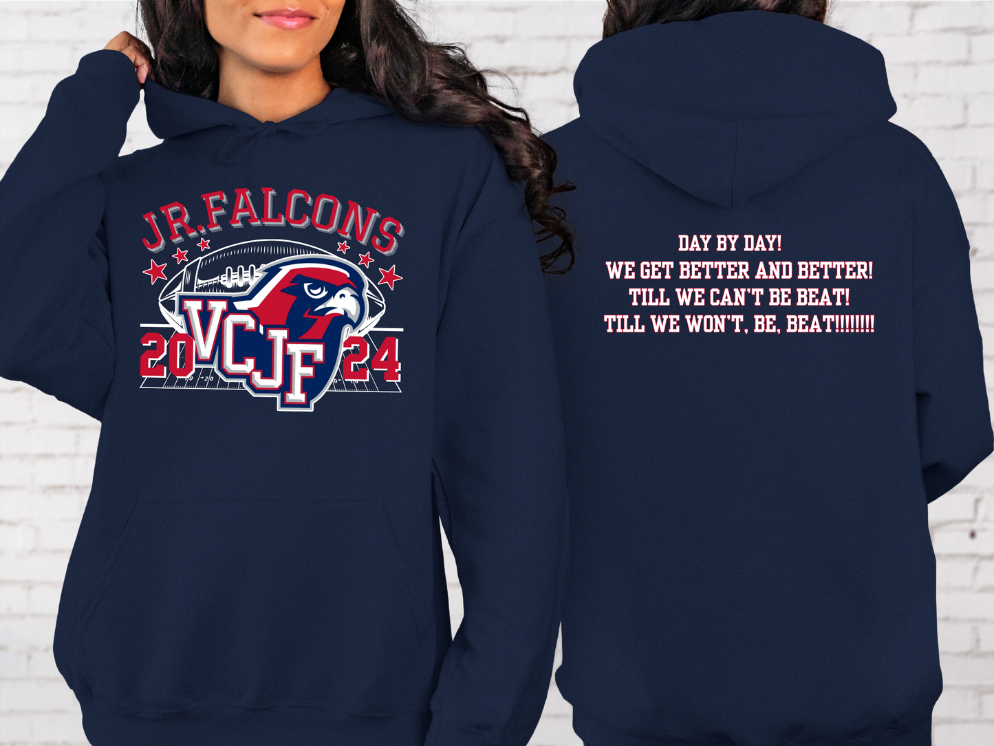 VCJF Football and Cheer Design 7 - Adult