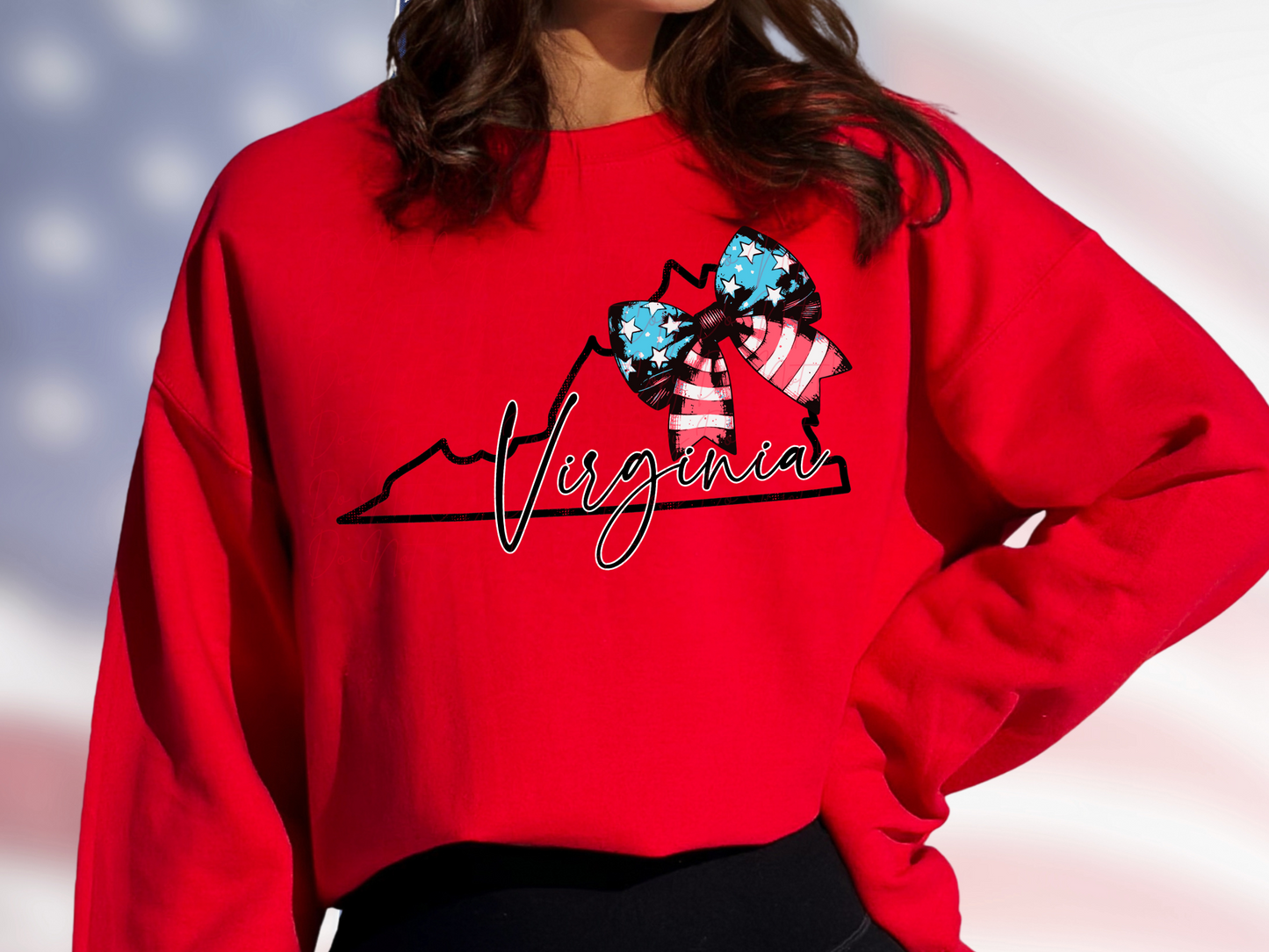 Virginia State DTF Transfer - SCD1622