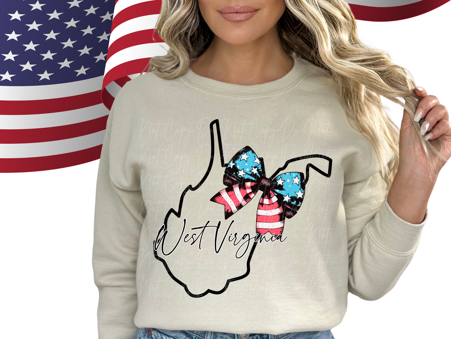 West Virginia State DTF Transfer - SCD1624