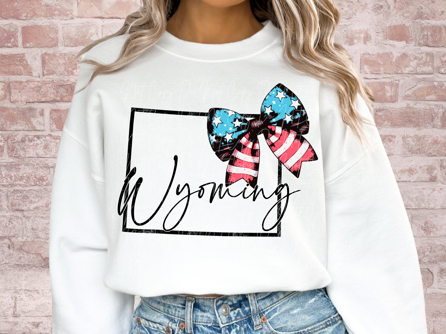 Wyoming State DTF Transfer - SCD1626