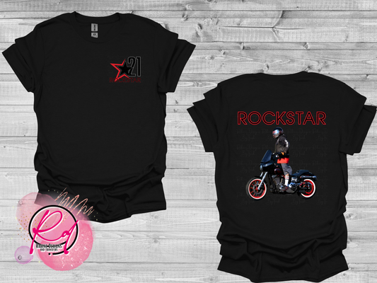 Rockstar 21 Front and Back Design Unisex Shirt, Sweatshirt, or Hoodie