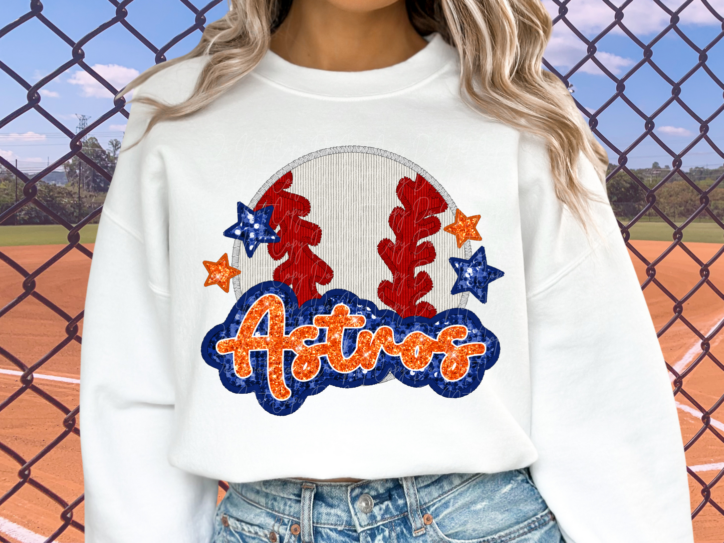 Houston Astros Baseball DTF Transfer - SCD1316