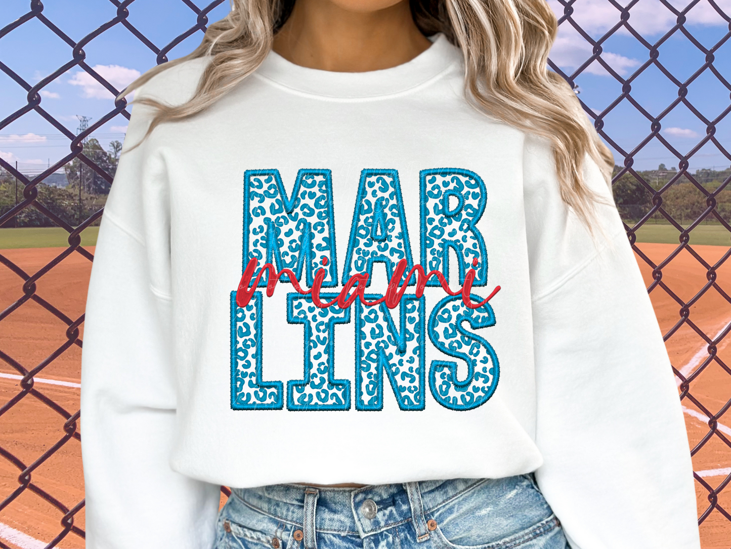 Miami Marlins Baseball DTF Transfer - SCD1322