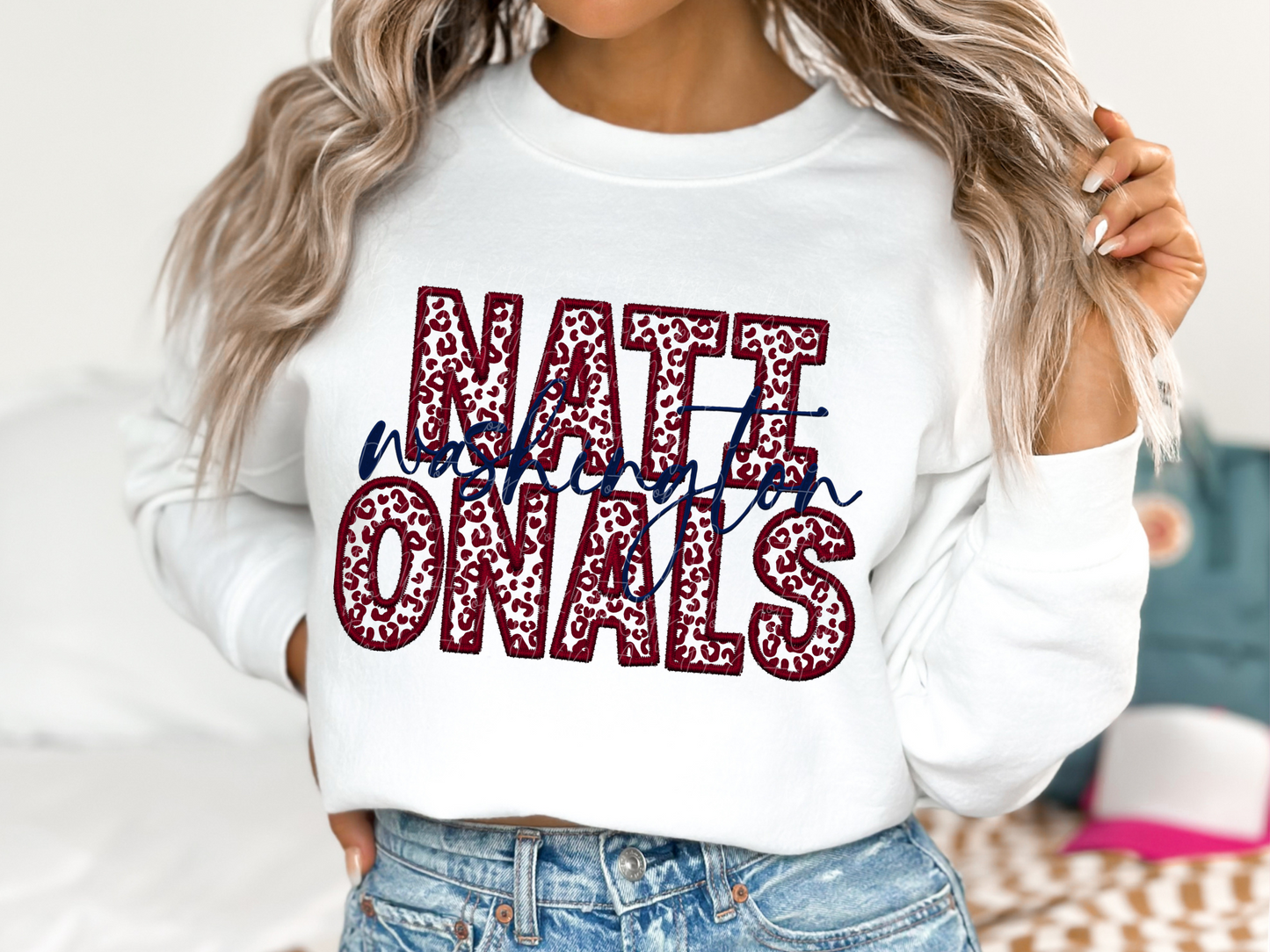 Washington Nationals Baseball DTF Transfer - SCD1347