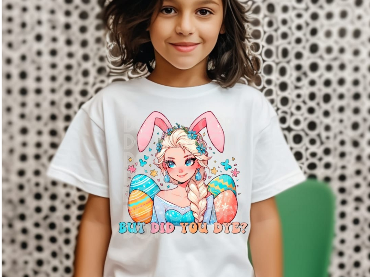 Frozen Elsa But Did You Dye DTF Transfer - TED1178