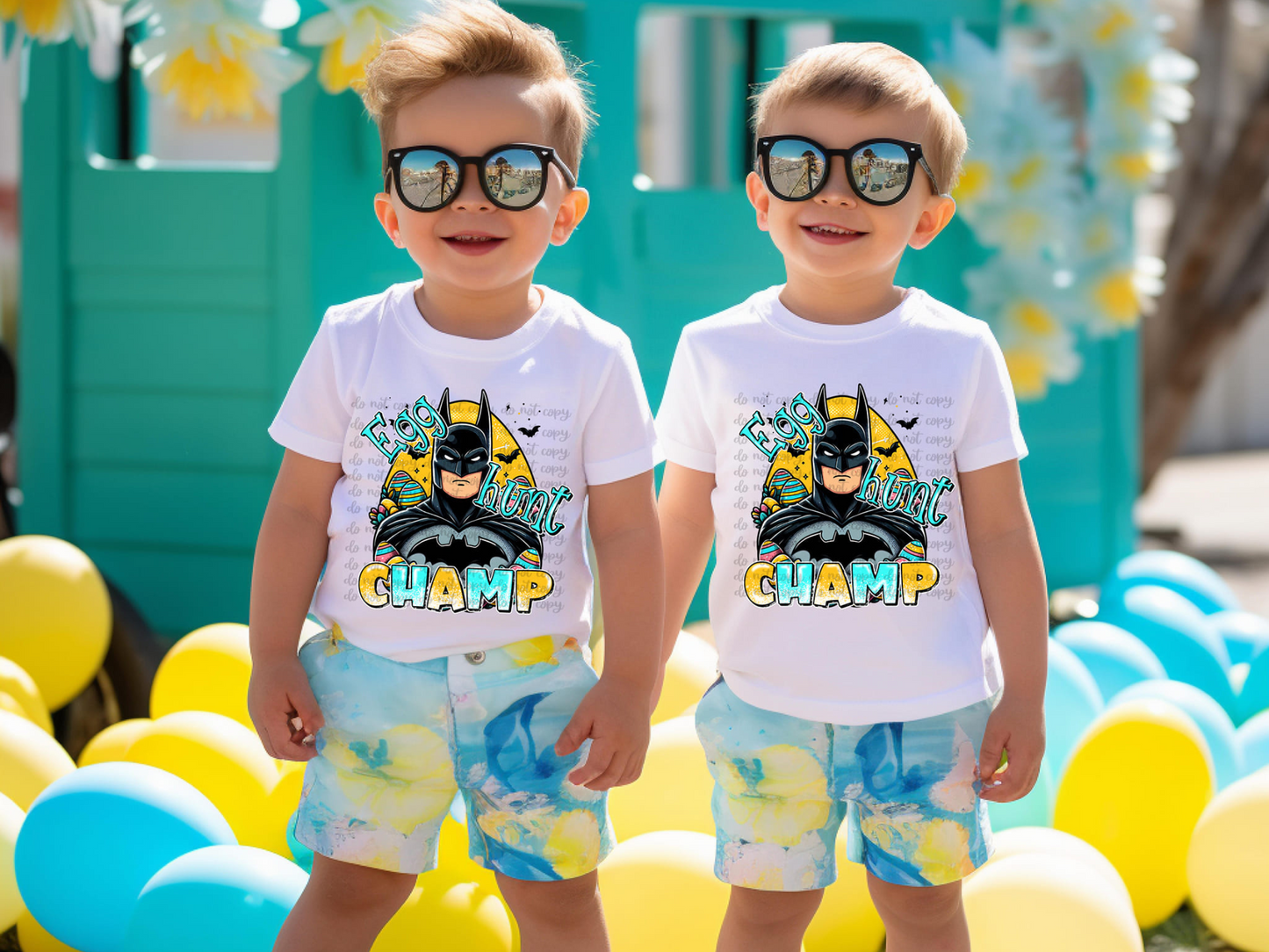 Batman Egg Hunt Champ DTF Transfer - TED1180