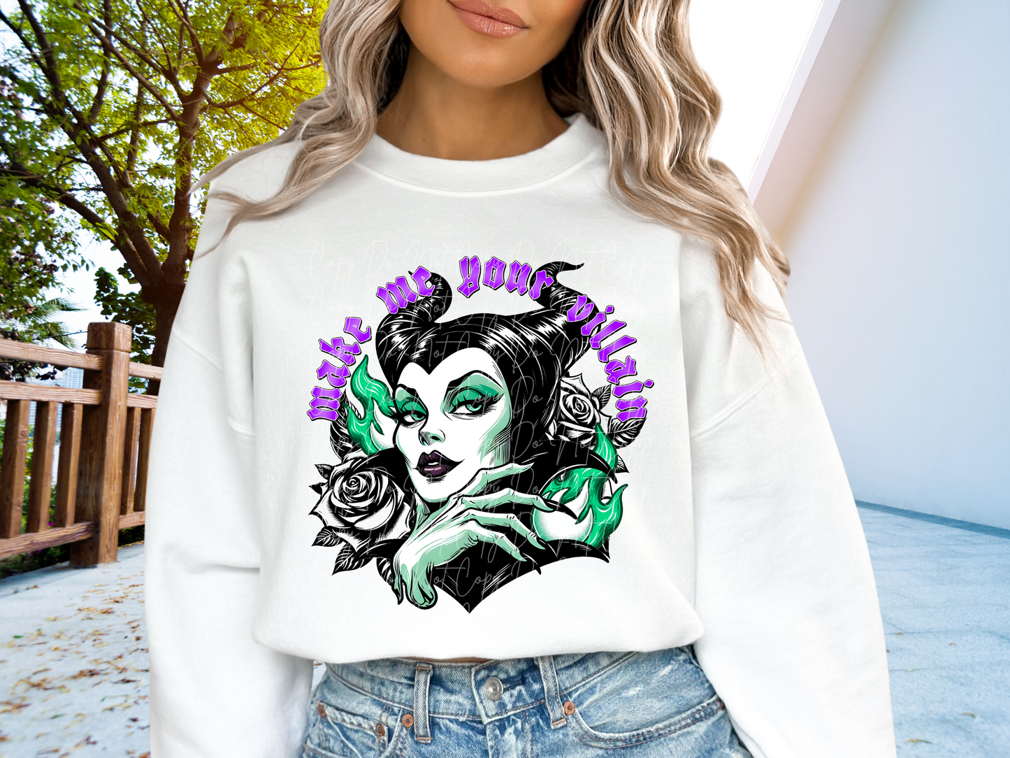 Make Me Your Villian Maleficent DTF Transfer - TED1223