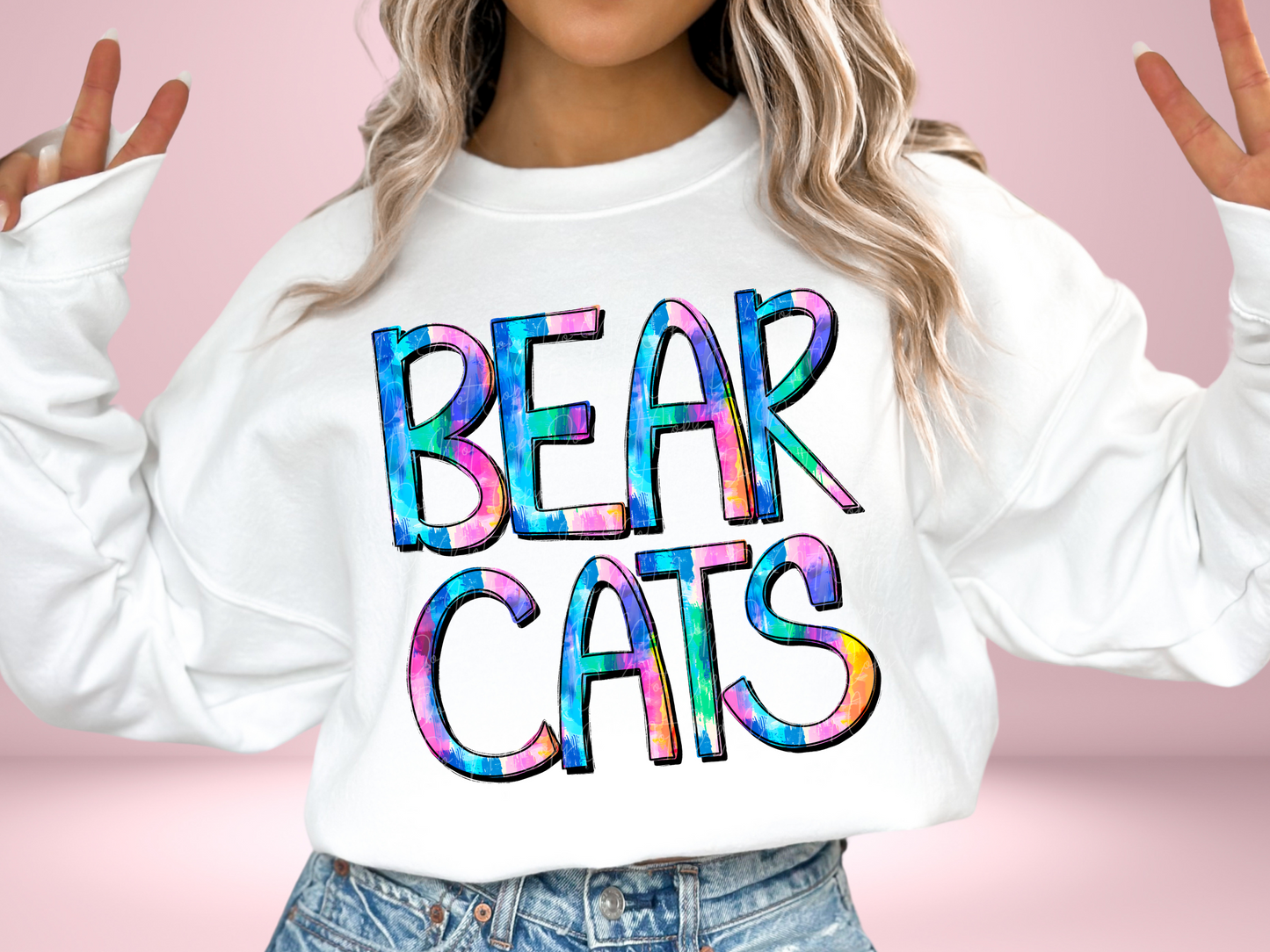 Bearcats School Mascot DTF Transfer - TED1268